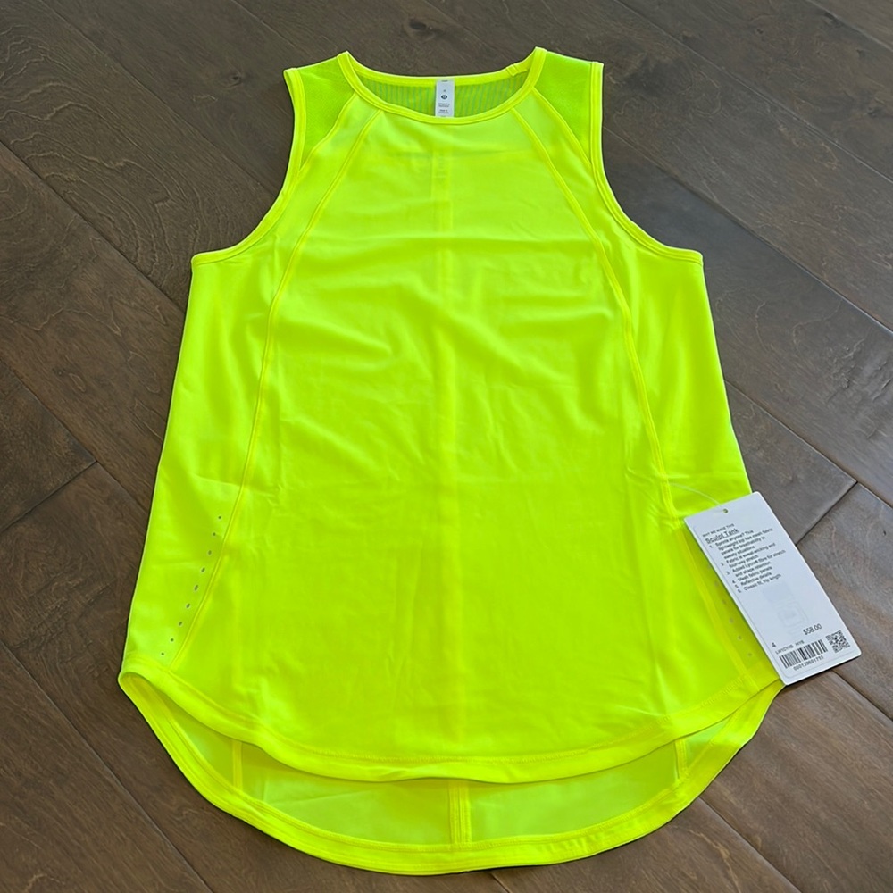 Lululemon Sculpt Tank classic fit hip length NWT new with tags size 4